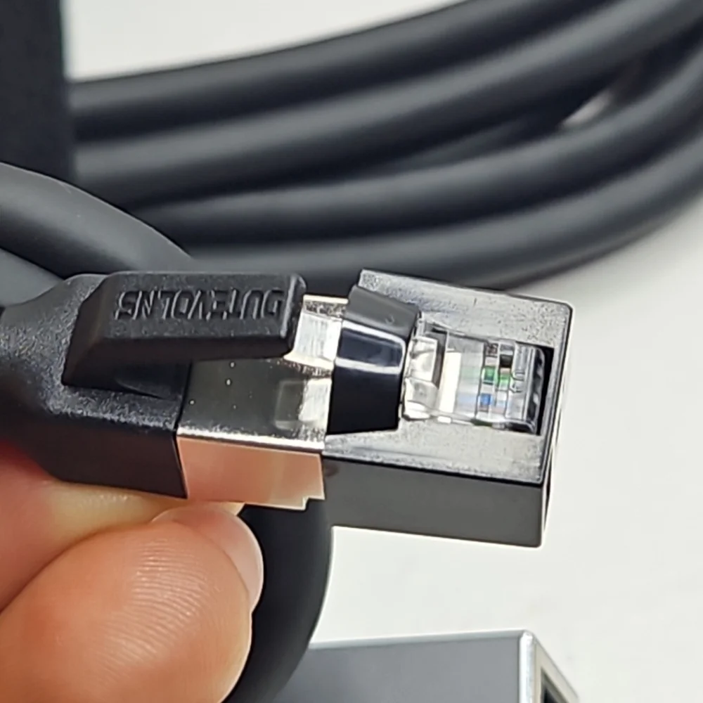 8 Pin 5 Meter RJ45 Mobile Radio Removable Separation Mic Extension Cable Cord